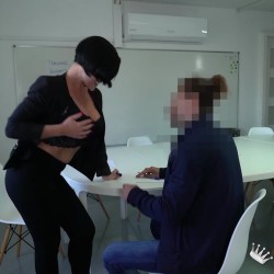 Spanish teacher bangs her rookiest student. Bianca and her hidden camera